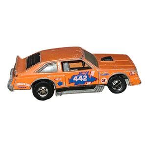 Vintage 1978 Hot Wheels #2506 Diecast 1/64 Orange Flat Out Olds 442 Stocker HK